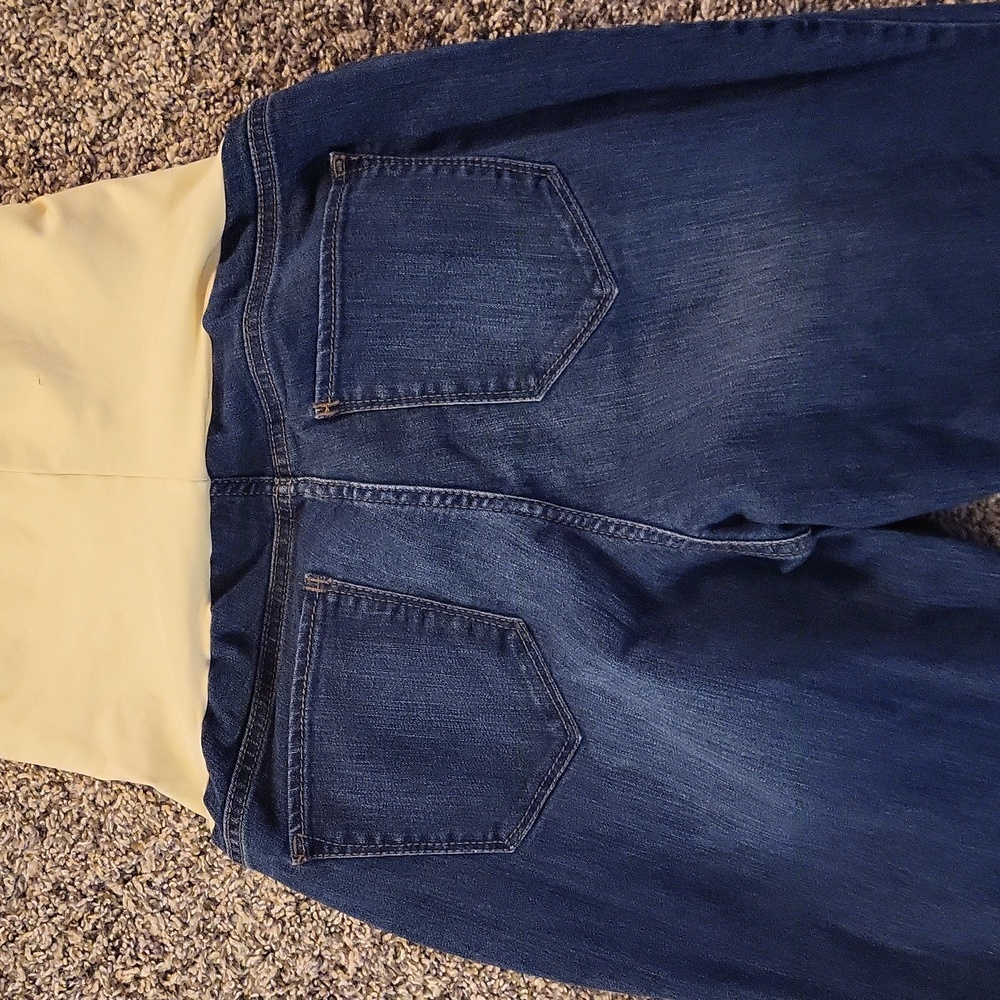 Flutter and Kick skinny ankle maternity jeans - Picture 8 of 8